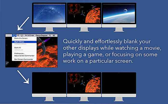 Disattiva i monitor di connessione aggiuntivi in ​​un Click With Screen Commander