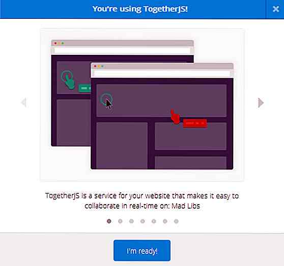 Collaborazione in tempo reale sul tuo sito web con TogetherJS