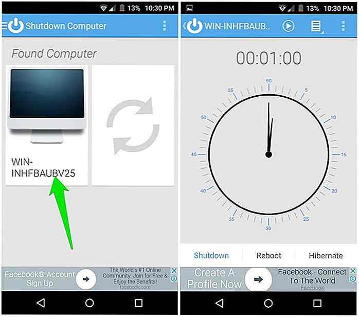 Accensione e spegnimento del PC con Android Phone