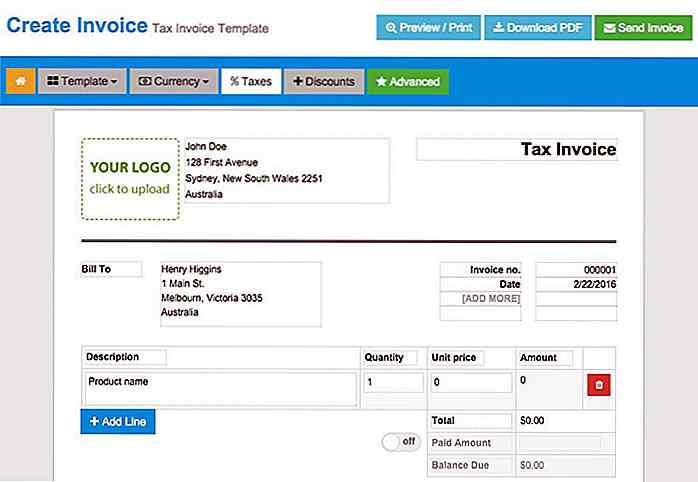 20 gratis verktøy for å lage umiddelbare fakturaer enkelt