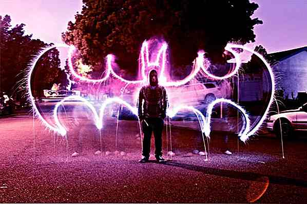 Vetrina di Dazzling Light Painting Artworks