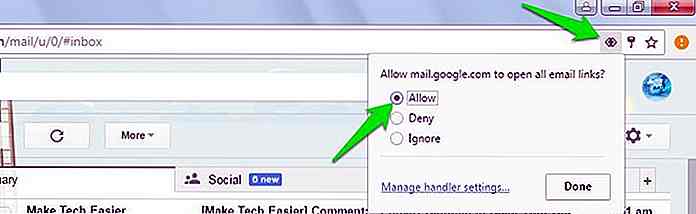 Cómo hacer que Gmail sea la aplicación de correo electrónico predeterminada