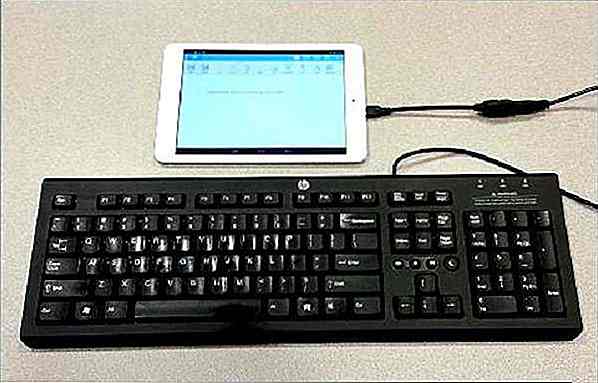 Cómo conectar el teclado de escritorio a un dispositivo Android