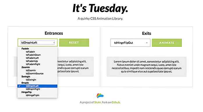 Tuesday.css ist The Hottest Animation Library Right Now