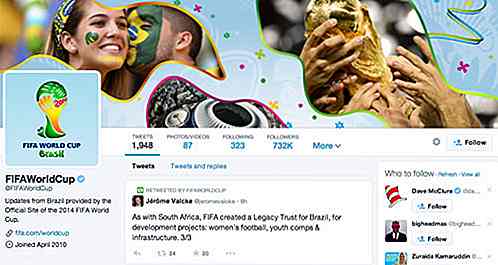 Account Twitter ufficiali da seguire per i Mondiali 2014
