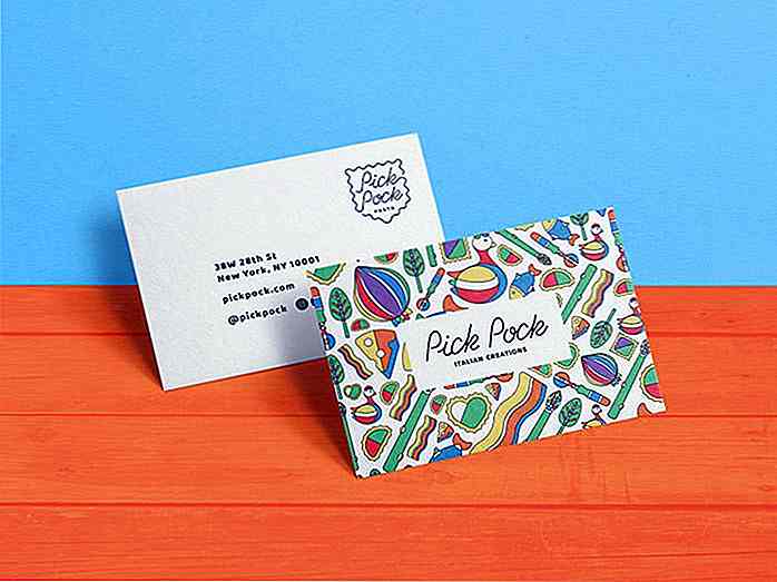 Diseño de tarjetas de presentación: 80 ejemplos creativos y plantillas gratuitas
