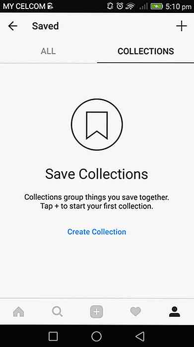 Cómo organizar marcadores de Instagram en colecciones privadas