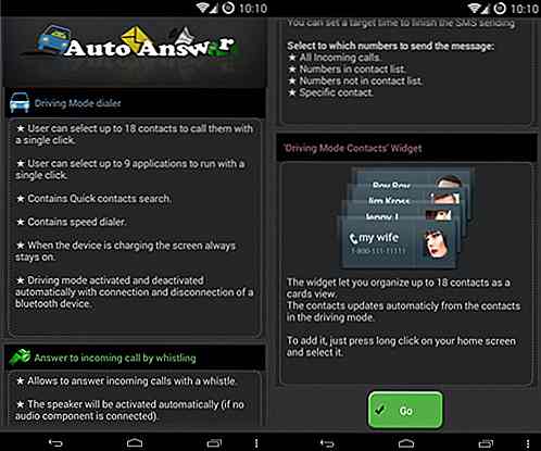 Silbar para responder llamadas telefónicas con respuesta automática [Android]