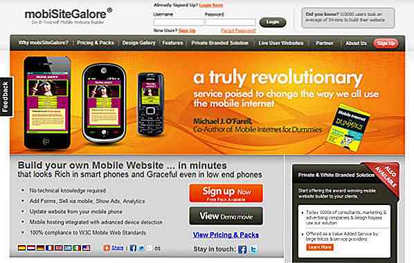 5 Servicios para convertir sitios web para dispositivos móviles