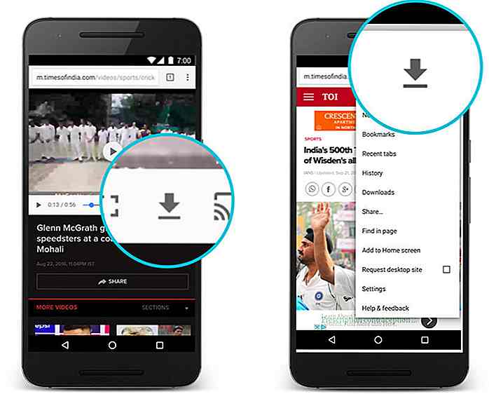 Chrome pour Android vous permet désormais de télécharger et d'afficher des sites Web hors connexion