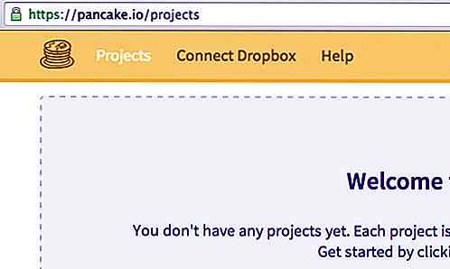 Aloje su sitio web estático en Dropbox con Pancake