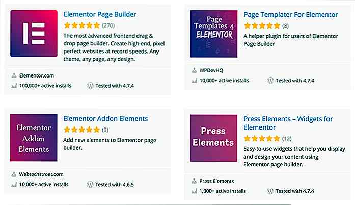 Elementor es el mejor generador de páginas de WordPress en este momento