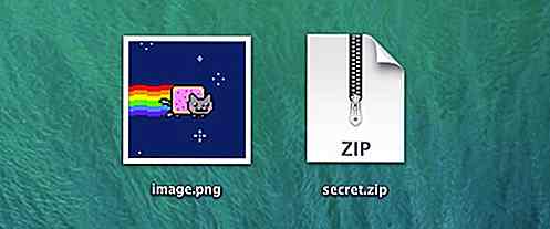 Cómo ocultar un archivo ZIP dentro de una imagen en Mac [Quicktip]