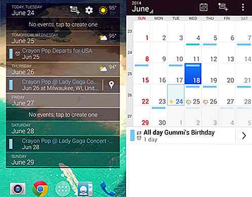 Las 5 mejores aplicaciones de calendario para Android que debe visitar