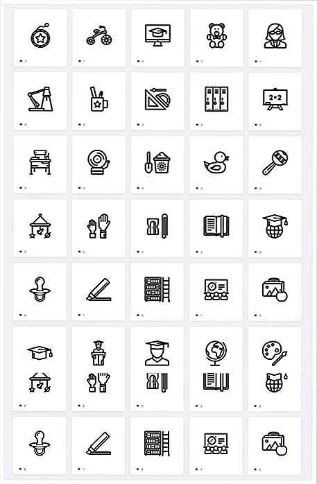 30 kostenlose Bildung Icons Sets