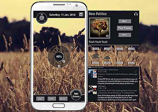30 pantallas de inicio de Android frescas y personalizadas