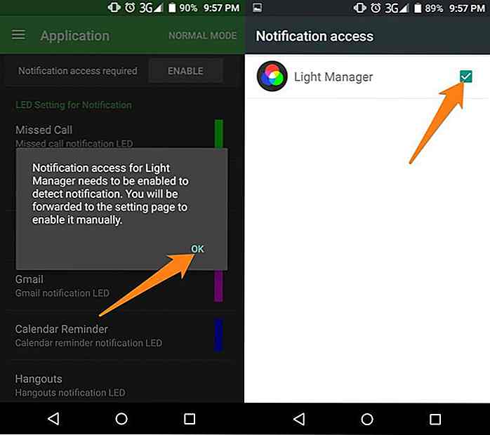 Una guía para personalizar la luz de notificación del teléfono Android