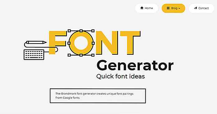 Finn perfekte fontparinger med denne Web Font Generator