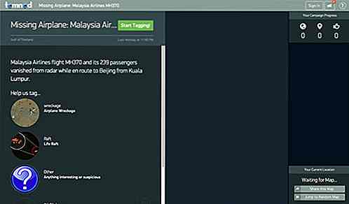 Ayuda a buscar MH370 a través de Tomnod Satellite Images