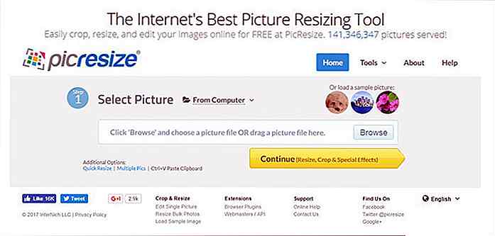 30 outils pour recadrer et redimensionner vos images en ligne sans Photoshop