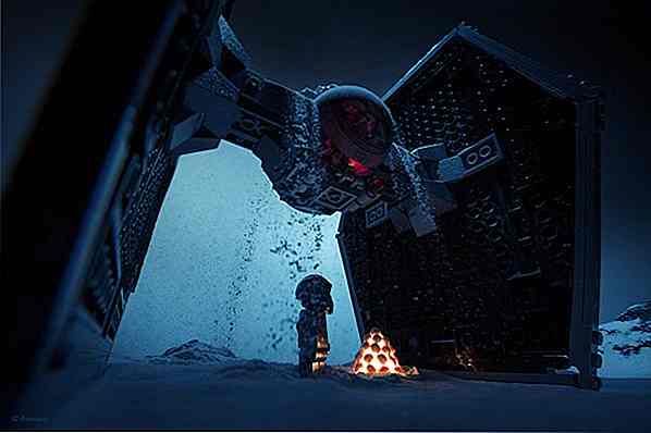 15 scènes de Star Wars réinventées avec Lego